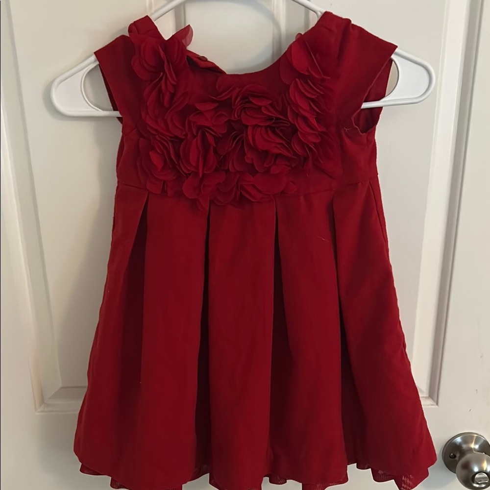 Pippa & Julie Red Floral Kids Formal Dress